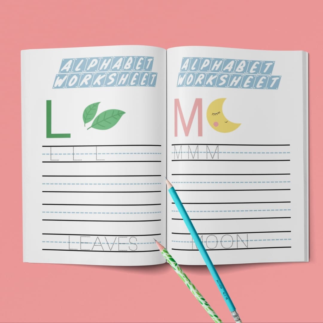This is a promotional image displaying online printable educational resources available for download at Sharekknaonline.com. The image features colorful elements such as alphabets and numbers, suitable for coloring activities. Additionally, it showcases tracing exercises designed to aid in learning. Visit Sharekknaonline.com to access and download these educational materials. They are available uniquely at SharekknaOnline.com. They can be downloaded and printed at home or your local print house.