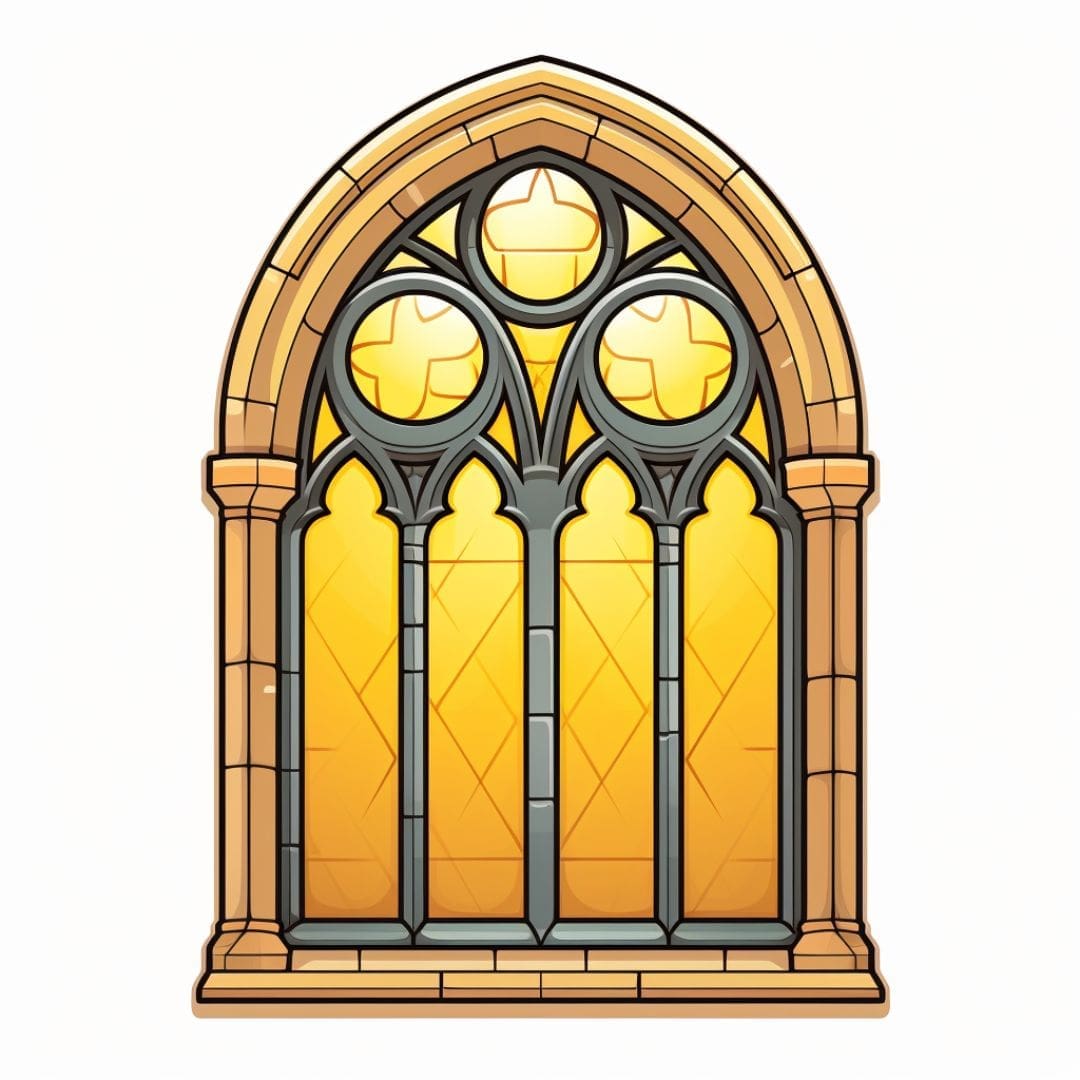Medieval Windows Stickers - Image 6