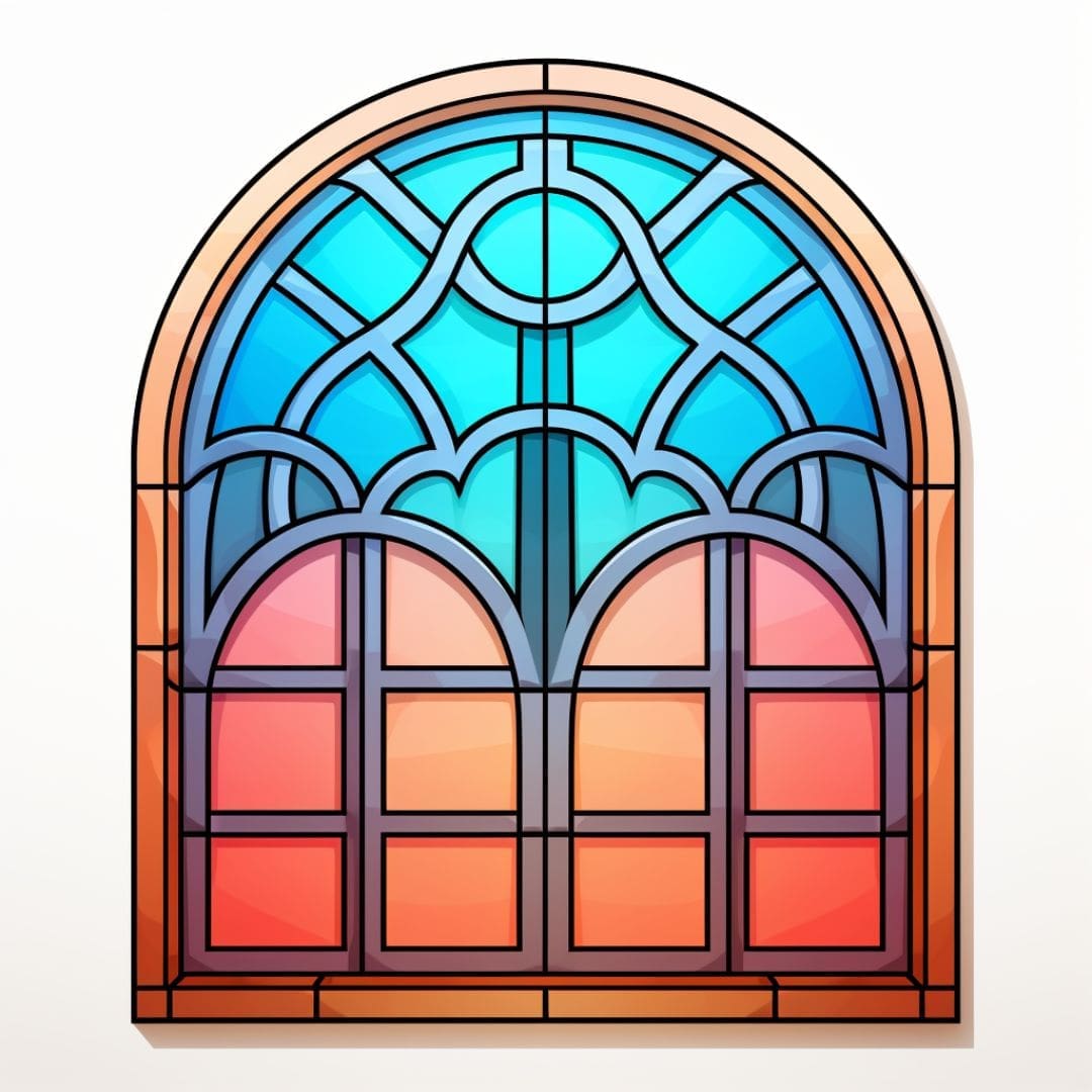 Medieval Windows Stickers - Image 5