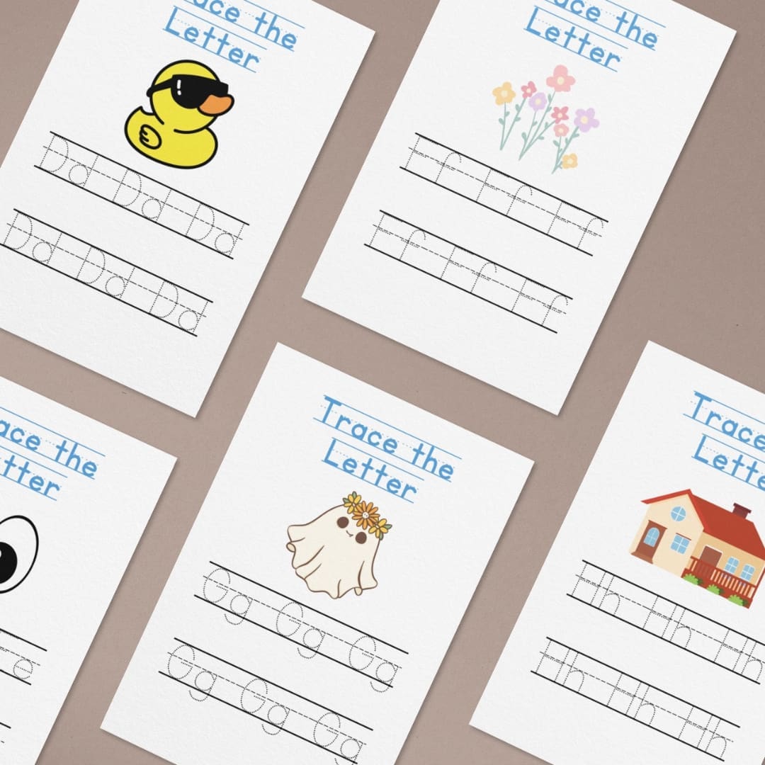 Trace the Letter Activity Sheets - Image 4