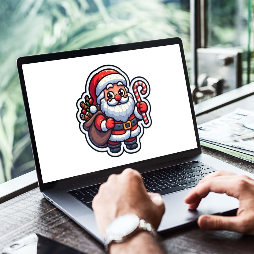 Santa Clause Stickers - Image 6