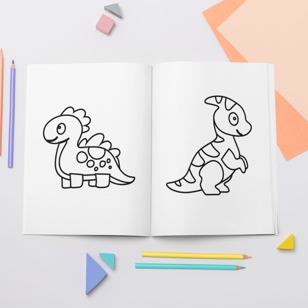 Dinosaurs Coloring Book - Image 6