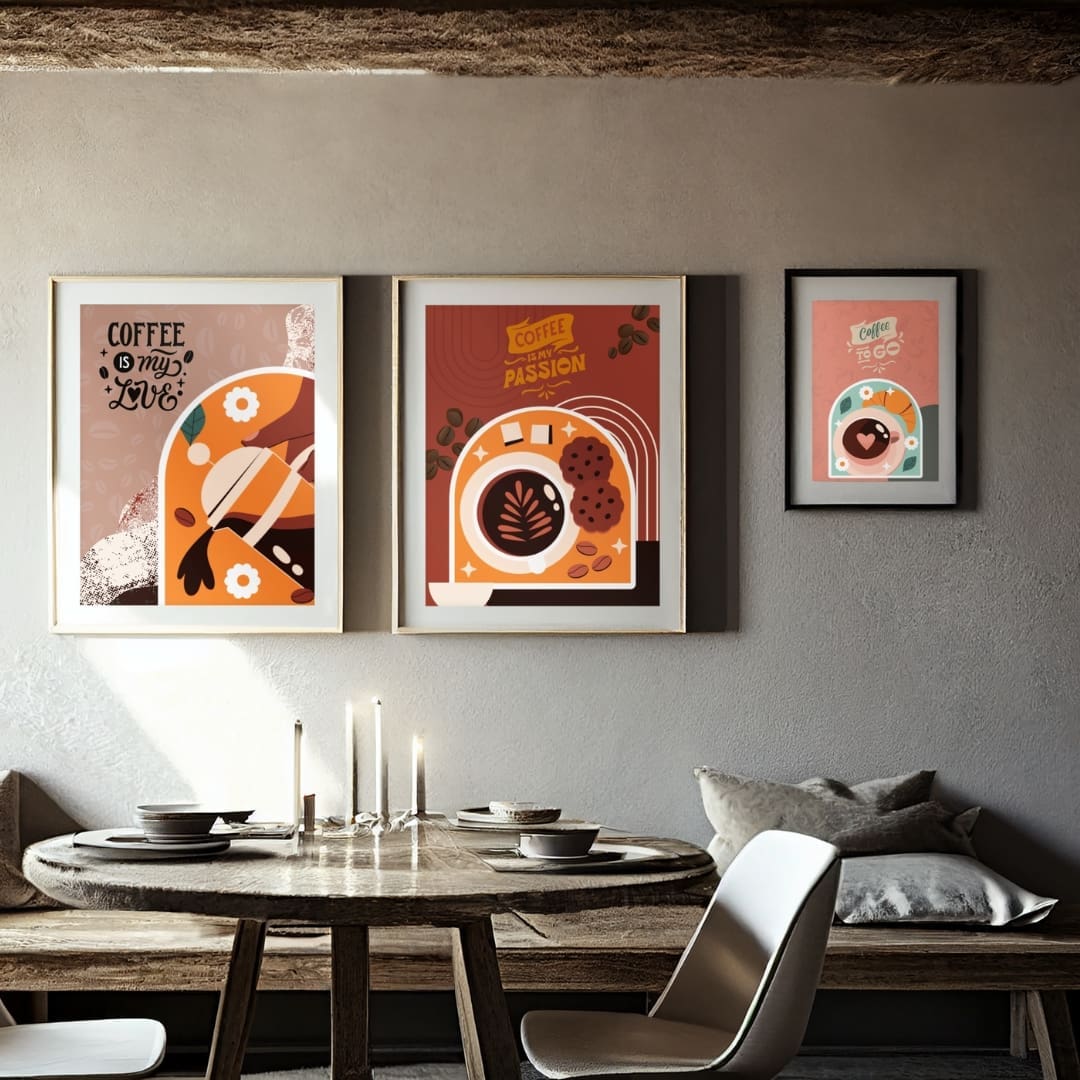 Coffee Mug Wall Art-Coffee is my Love - Image 5