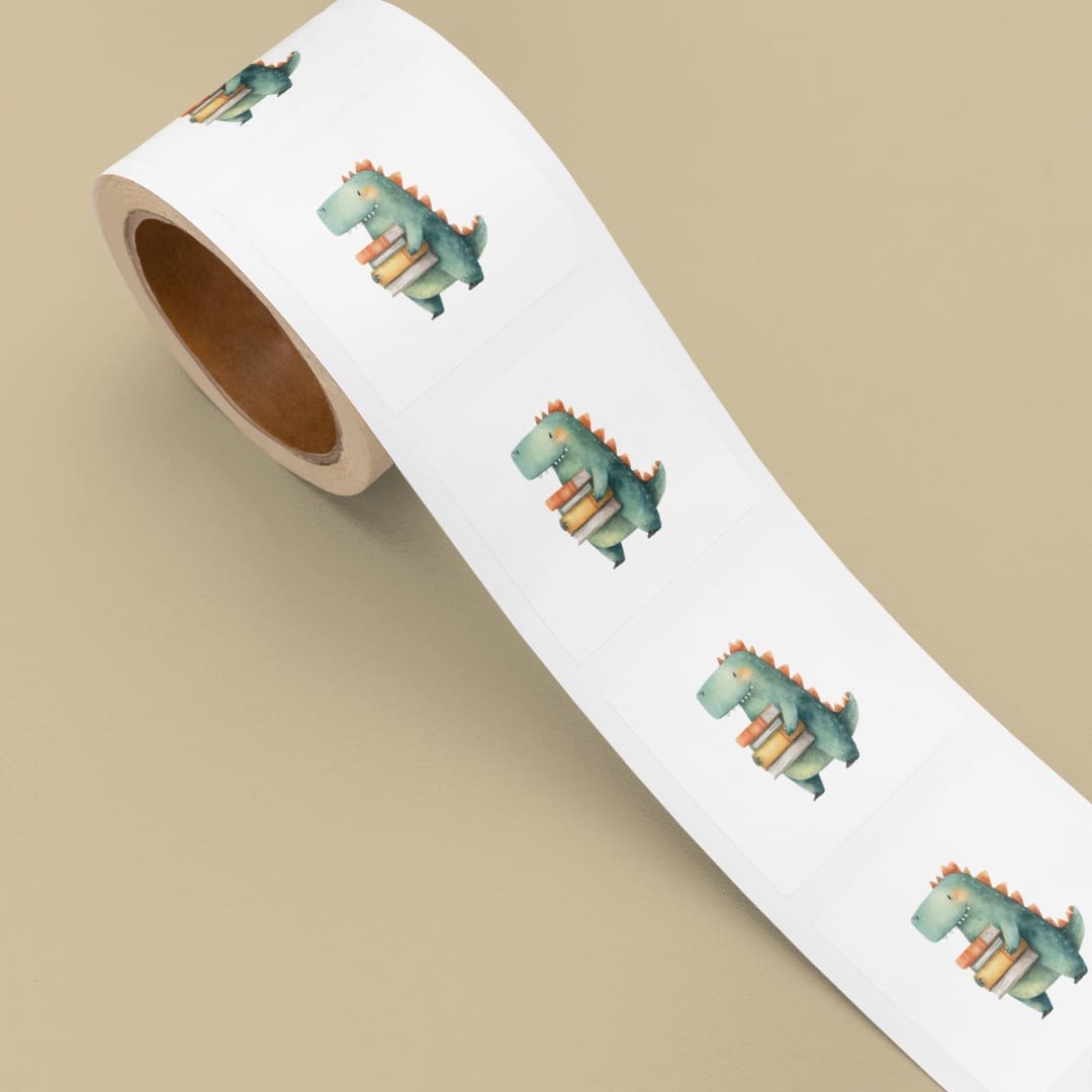Book Dinosaur Stickers - Image 3