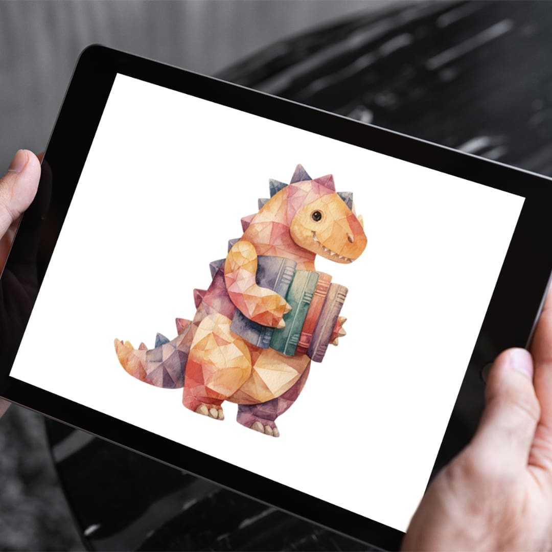 Book Dinosaur Stickers - Image 5