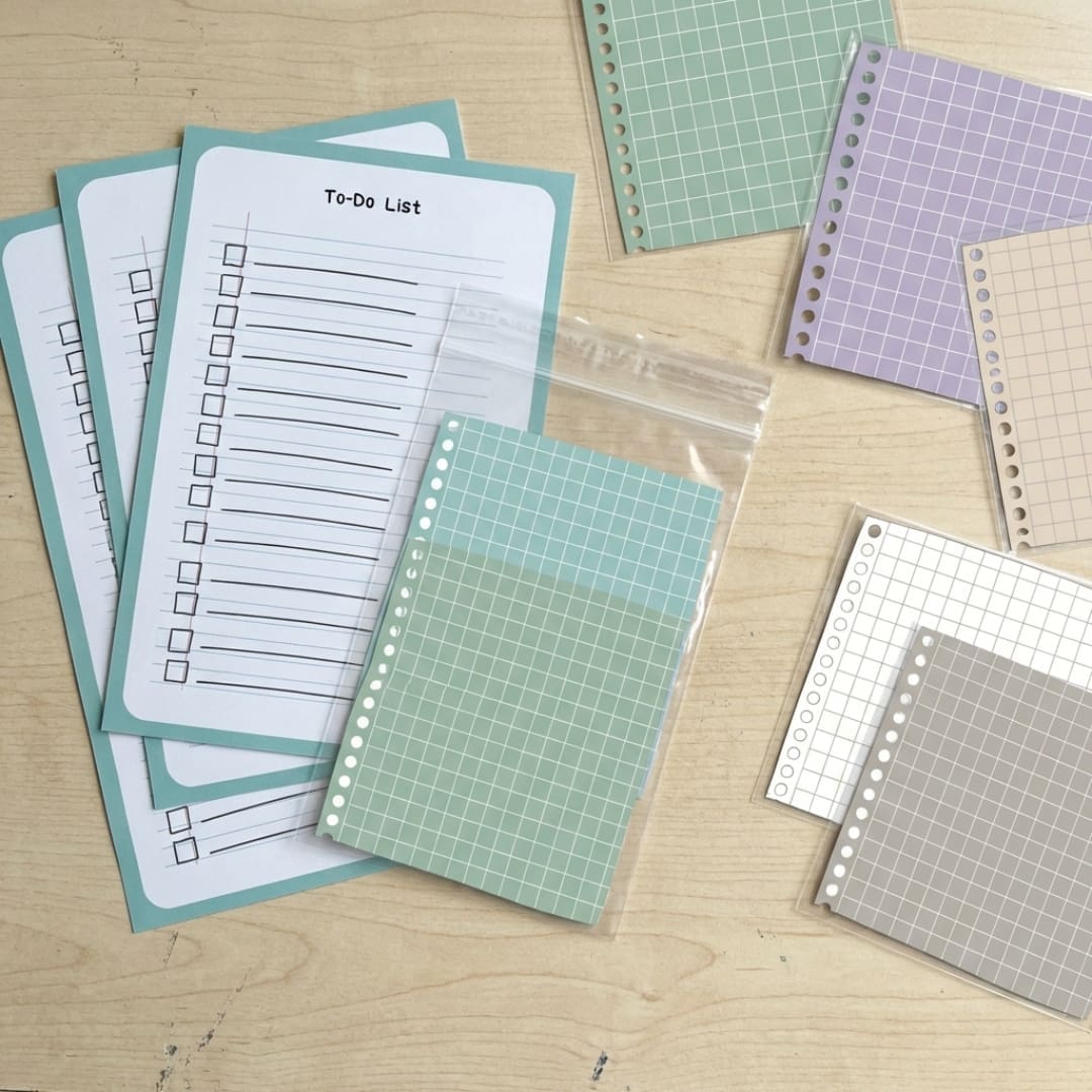 Soft Studio To-Do List printable in pastel design featuring task checklist, priorities section, and notes area in a clean minimal A4 layout.