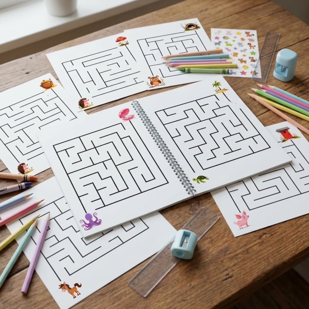 124 Easy Animal Mazes - Image 2
