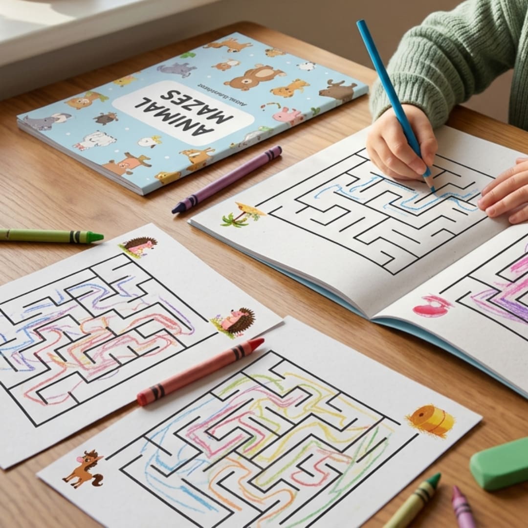 124 Easy Animal Mazes - Image 5