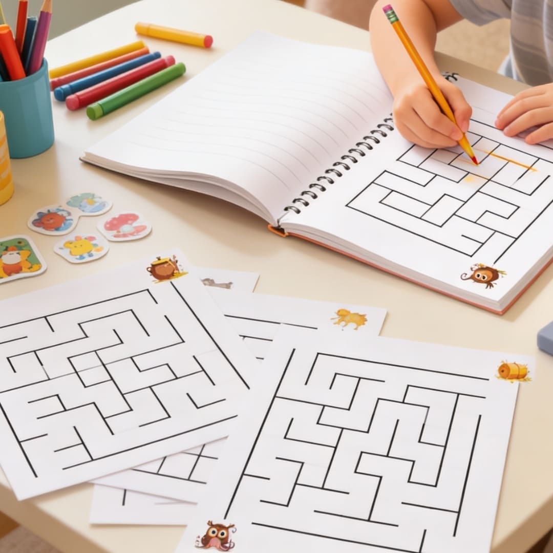 124 Easy Animal Mazes - Image 7